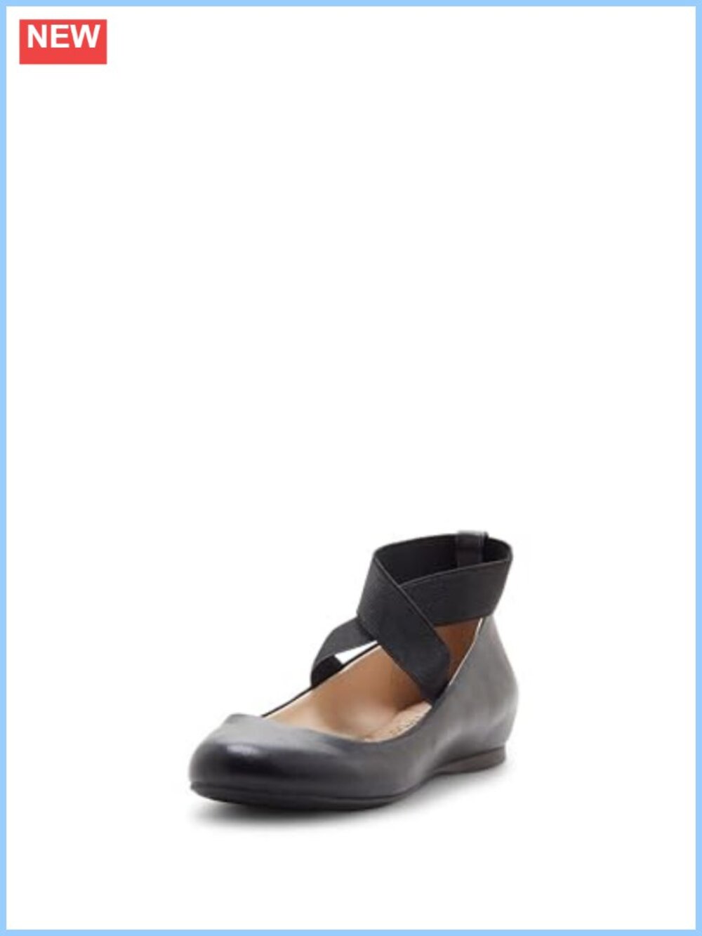Jessica Simpson Women's Mandayss Cross Strap Ballet Flat